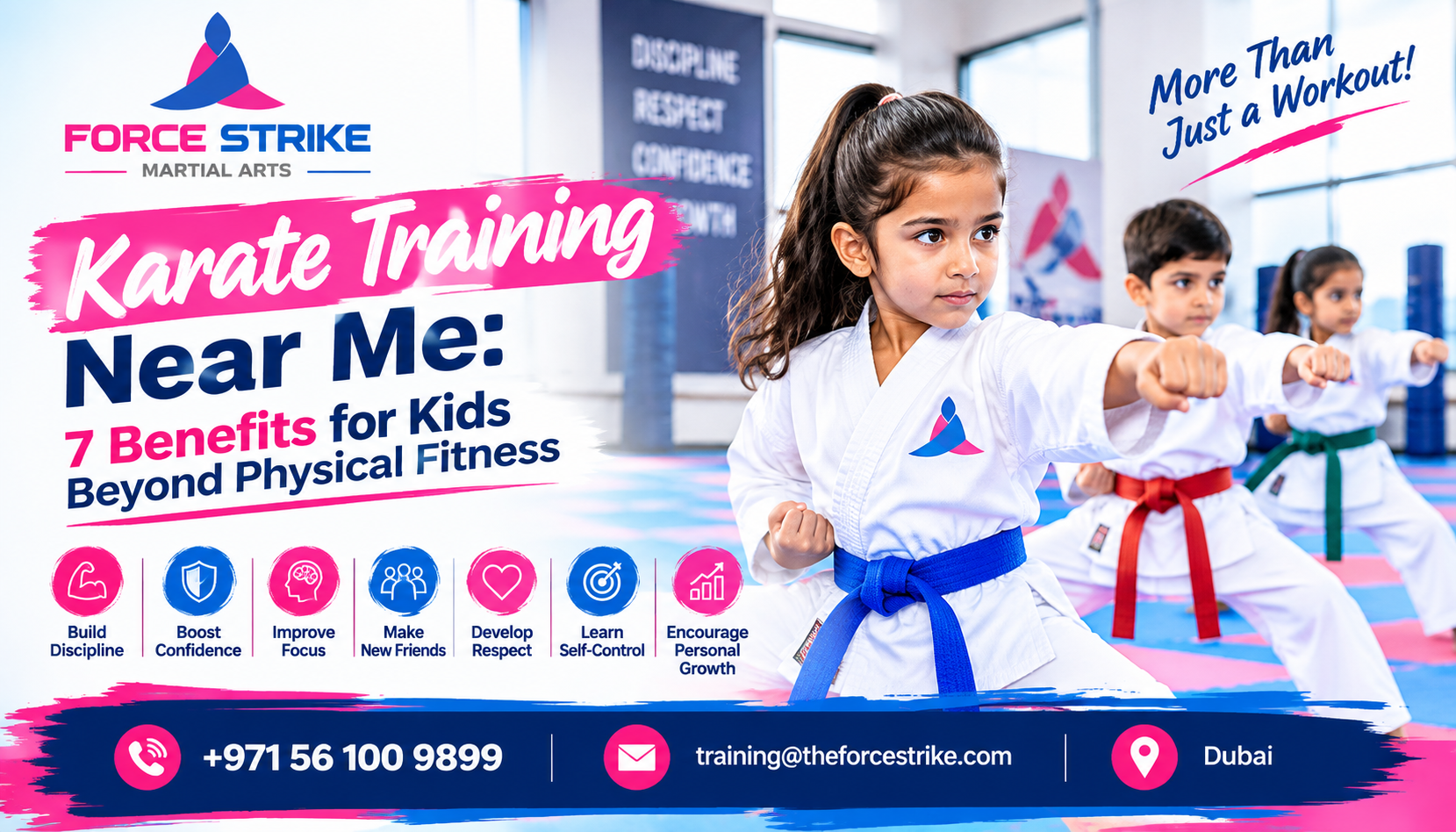 Karate Training Near Me: 7 Benefits for Kids Beyond Physical Fitness